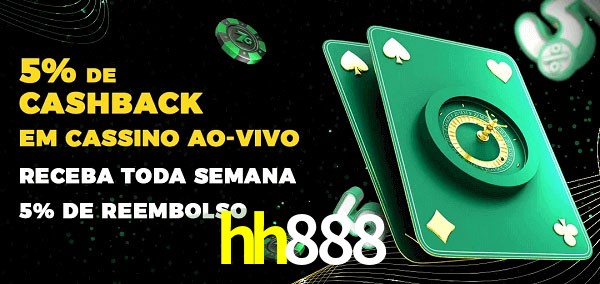Promoções do cassino ao Vivo hh888